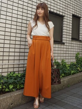 尼子ゆいさん（レディース・158cm）の夏コーディネート