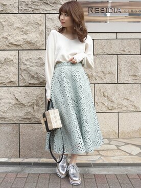 尼子ゆいさん(レディース・158cm)の冬コーディネート