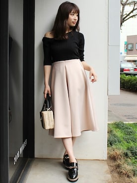 尼子ゆいさん（レディース・158cm）の冬コーディネート