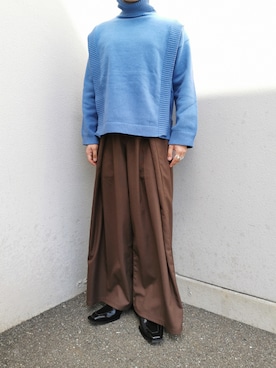 「MARTINE ROSE（マーティンローズ）のアイテム（パンツ）」を使った、ｾﾒﾝﾄさん（メンズ・189cm）の春コーディネート