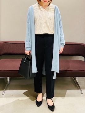 「JEANASIS（ジーナシス）のアイテム（リング）」を使った、AYAさん（レディース・158cm）の春コーディネート