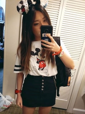 「skirt」｜「アイテム（腕時計）」を使った、🔻さん（レディース・155cm）の春コーディネート