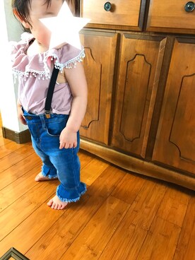 y___piiiさん（キッズ・80cm）の秋コーディネート