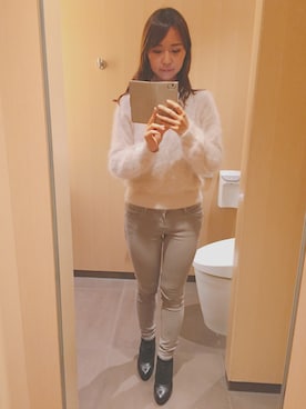 Naoko さん（レディース・156cm）の冬コーディネート