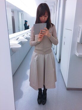 Naoko さん（レディース・156cm）の冬コーディネート