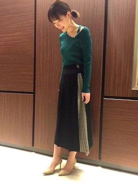 ELENDEEK新宿ルミネ店さん（レディース・169cm）の秋コーディネート