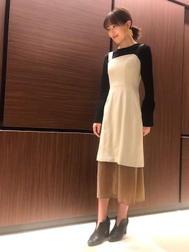 ELENDEEK新宿ルミネ店さん（レディース・169cm）の冬コーディネート