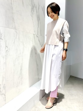 「パステル映える春」｜ELENDEEK新宿ルミネ店さん（レディース・153cm）の春コーディネート