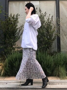 「デイリーコーデ」｜ELENDEEK新宿ルミネ店さん（レディース・163cm）の春コーディネート