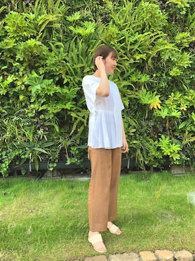 ELENDEEK新宿ルミネ店さん（レディース・163cm）の夏コーディネート