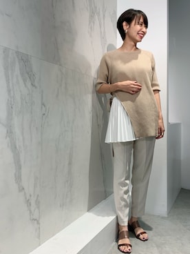 ELENDEEK新宿ルミネ店さん(レディース・153cm)の夏コーディネート