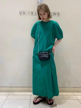 甲斐里奈さん（レディース・158cm）の夏コーディネート