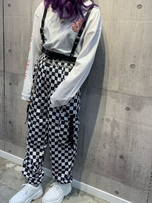 さ や ま め Wegoのスニーカーを使ったコーディネート Wear