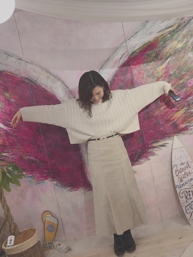 yさん（レディース・157cm）の冬コーディネート