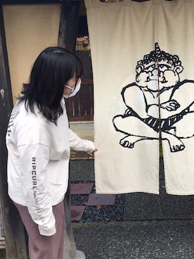 「rip curl（リップカール）のアイテム」を使った、kotomii__さん（レディース・165cm）の春コーディネート