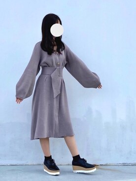 Evelyn Evelyn のワンピース ピンク系 を使った人気ファッションコーディネート Wear