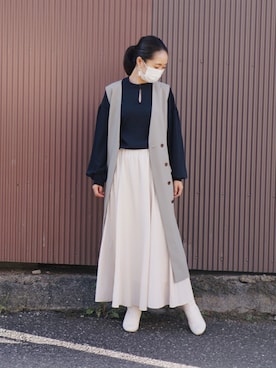 あやの。さん(レディース・163cm)の秋コーディネート