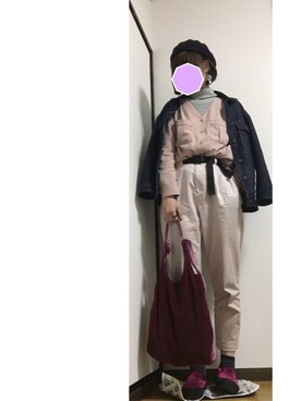 どれみさん（レディース・168cm）の春コーディネート