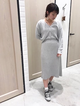 UNRELISH HEP FIVE店 STAFFさん(レディース・160cm)の春コーディネート