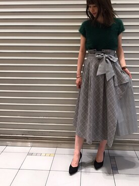 UNRELISH　HEP FIVE店 STAFFさん（レディース・160cm）の夏コーディネート