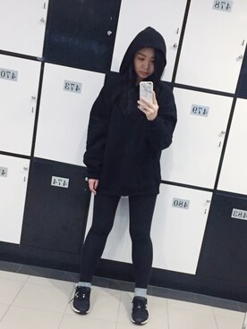 「fitness」｜Chiu Boboさん（レディース・165cm）の春コーディネート