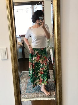 「Kahiko（カヒコ）のアイテム」を使った、kinakuroさん（レディース・168cm）の夏コーディネート