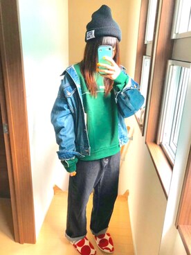 「BACK NUMBER（バックナンバー）のアイテム（ジャケット/アウター）」を使った、あめさん（レディース・160cm）の春コーディネート