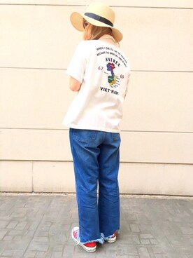 chihiroさん（レディース・151cm）の夏コーディネート