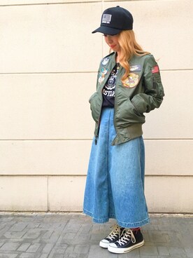 chihiroさん（レディース・151cm）の秋コーディネート