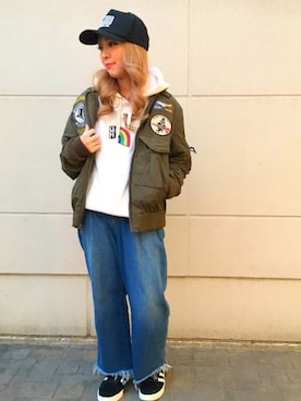 chihiroさん（レディース・151cm）の冬コーディネート