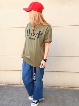 chihiroさん（レディース・151cm）の春コーディネート