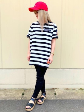 chihiroさん（レディース・150cm）の夏コーディネート