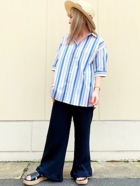 chihiroさん（レディース・151cm）の夏コーディネート