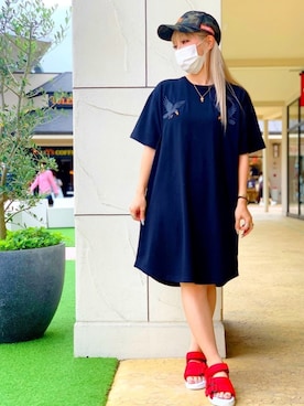 chihiroさん（レディース・151cm）の夏コーディネート