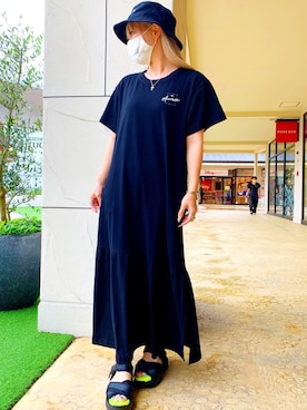 chihiroさん（レディース・151cm）の夏コーディネート