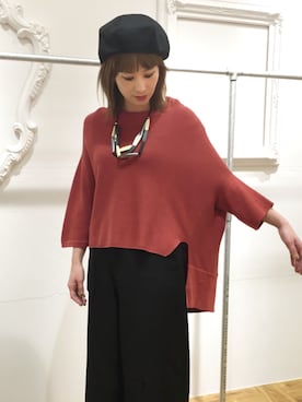 OSMOSIS大分 ORIEさん（レディース・169cm）の春コーディネート