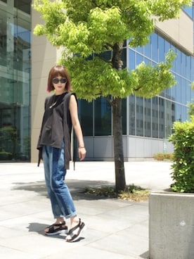 OSMOSIS大分 ORIEさん(レディース・169cm)の夏コーディネート