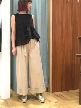 OSMOSIS大分 ORIEさん（レディース・169cm）の夏コーディネート