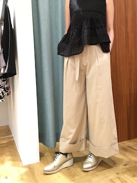 OSMOSIS大分 ORIEさん（レディース・169cm）の夏コーディネート