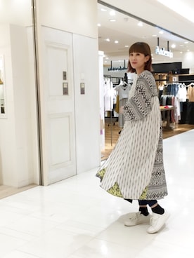 「summer」｜「アイテム（その他アウター）」を使った、OSMOSIS大分 ORIEさん（レディース・169cm）の夏コーディネート