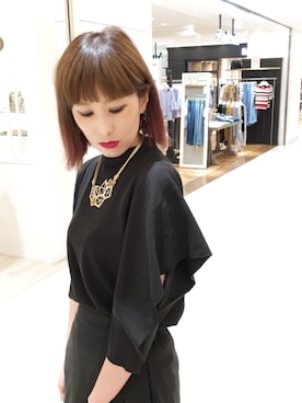 OSMOSIS大分 ORIEさん（レディース・169cm）の夏コーディネート