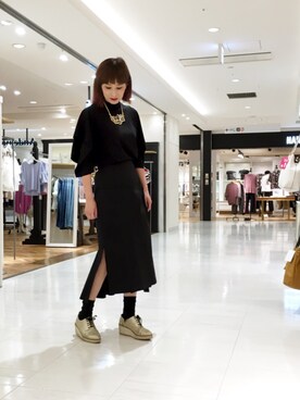 OSMOSIS大分 ORIEさん（レディース・169cm）の夏コーディネート