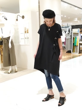 OSMOSIS大分 ORIEさん（レディース・169cm）の夏コーディネート