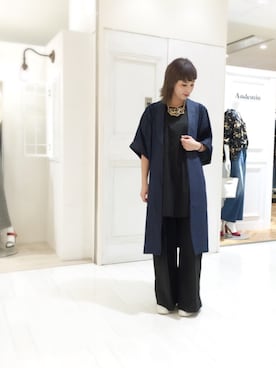 「ZARA（ザラ）のアイテム（スニーカー）」を使った、OSMOSIS大分 ORIEさん（レディース・169cm）の夏コーディネート