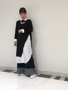 OSMOSIS大分 ORIEさん(レディース・169cm)の冬コーディネート