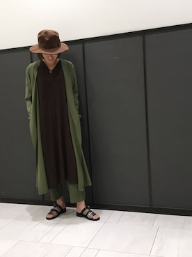 OSMOSIS大分 ORIEさん（レディース・170cm）の春コーディネート