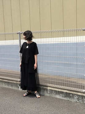 OSMOSIS大分 ORIEさん(レディース・170cm)の夏コーディネート