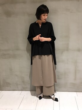 OSMOSIS大分 ORIEさん（レディース・170cm）の秋コーディネート