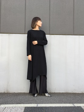 OSMOSIS大分 ORIEさん（レディース・170cm）の冬コーディネート