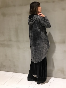 OSMOSIS大分 ORIEさん（レディース・170cm）の冬コーディネート